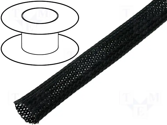 Skladem - Flexo oplet 30 mm černý