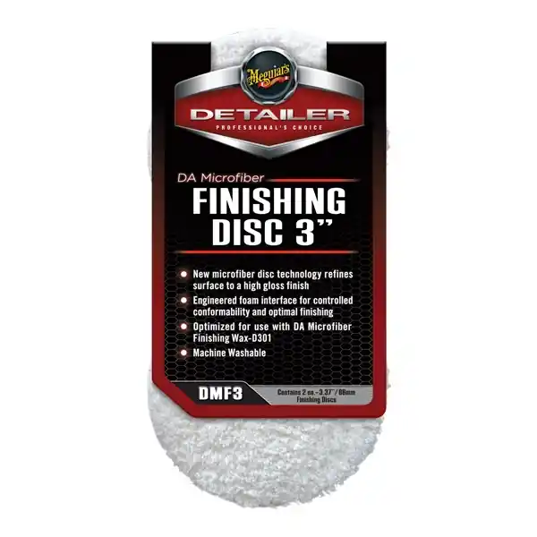 Meguiars DA Microfiber Finishing Disc 3-palcový, 2 kusy | Bezpečná platba
