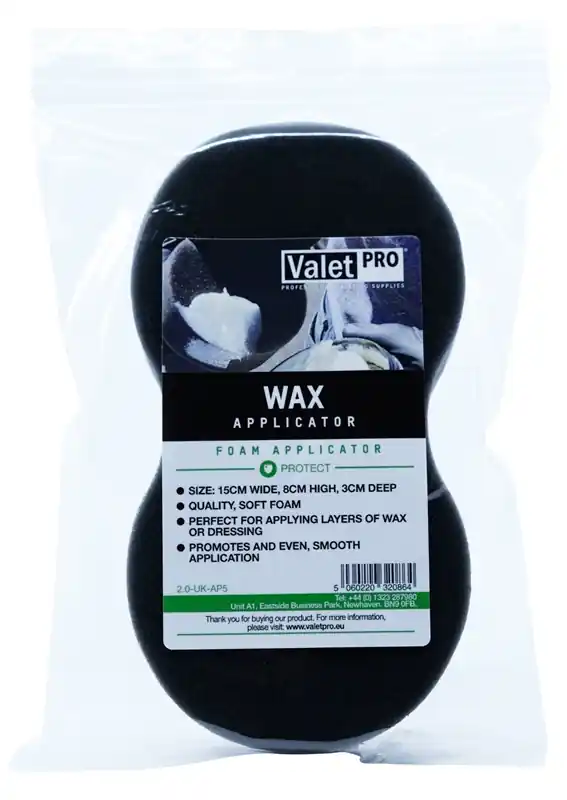 Pěnový aplikátor ValetPro Black Wax Applicator | Ušetřete