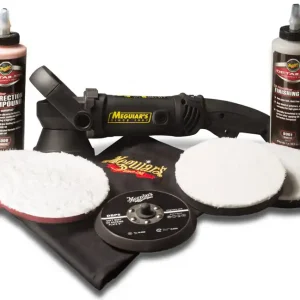 Meguiar‘s DA Microfiber Correction System 5" - DA Polisher Kit - kompletní sada pro renovaci laku a strojní leštičky Meguiar‘s MT310 | Extra sleva