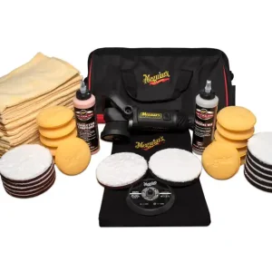 Meguiar‘s Professional DA Microfiber Complete Kit 5" - kompletní 5palcová sada na profesionální renovaci laku, vč. orbitální leštičky Meguiar‘s MT310 | Oblíbený u zákazníků
