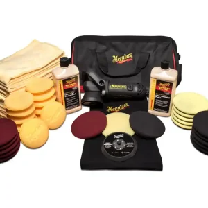 Meguiar‘s Professional Mirror Glaze Complete Kit 5" - kompletní 5palcová sada na profesionální renovaci laku, vč. orbitální leštičky Meguiar‘s MT310 | Bezpečná platba