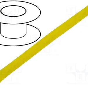 Velmi oblíbený produkt - Flexo oplet 4 mm žlutý