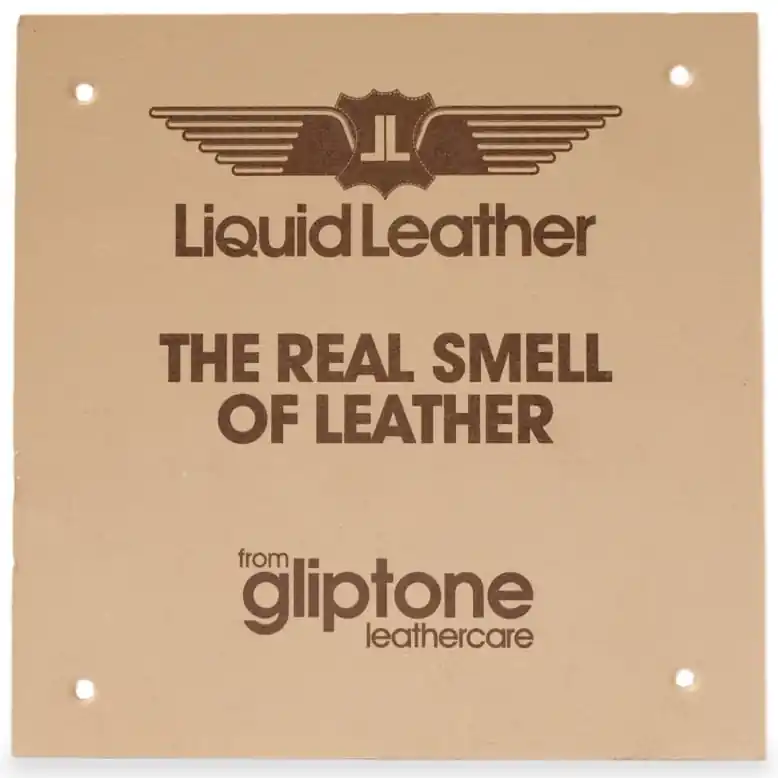Prémiová kvalita - Gliptone Liquid Leather Leather Scented Aroma Pad vůně kůže