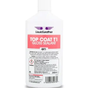 Gliptone Liquid Leather GT1 Top Coat Gloss Sealant 250 ml sealant na kůži | Mezi nejprodávanějšími