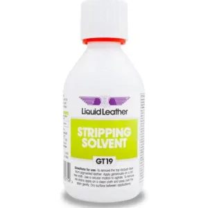 Gliptone Liquid Leather GT19 Stripping Solvent 250 ml odstraňovač sealantu, tmelů a inkoustu z kůže - Velmi oblíbený produkt