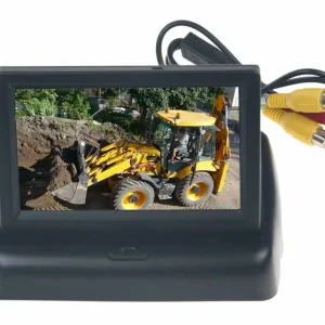 Výklopný monitor 4,3" černý na palubní desku | Premium
