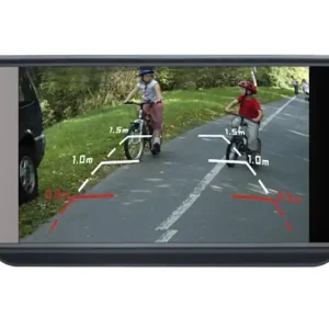 Doprodej - Monitor v univerzálním zrcátku BK-073MB s klipem na zrcátko
