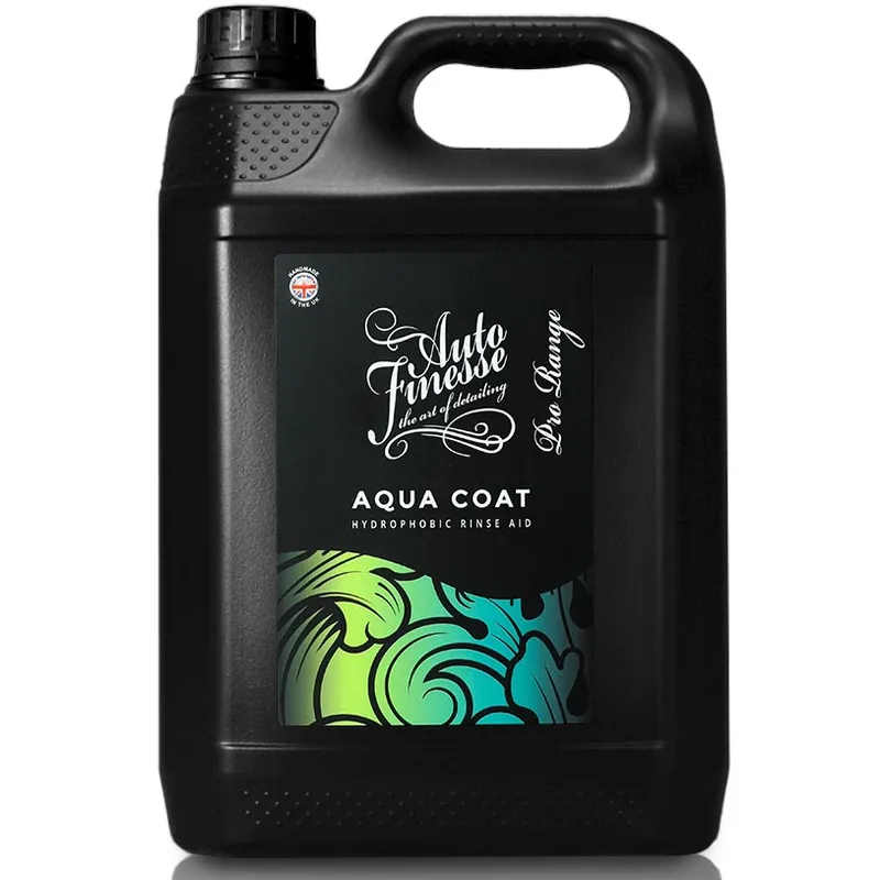 Rychloaplikační sealant Auto Finesse Aqua Coat Hydrophobic rinse aid (5 L) | Slevy