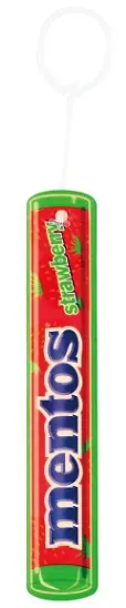 Rychle mizí | Mentos Cellulose Air Freshener Strawberry - jahoda