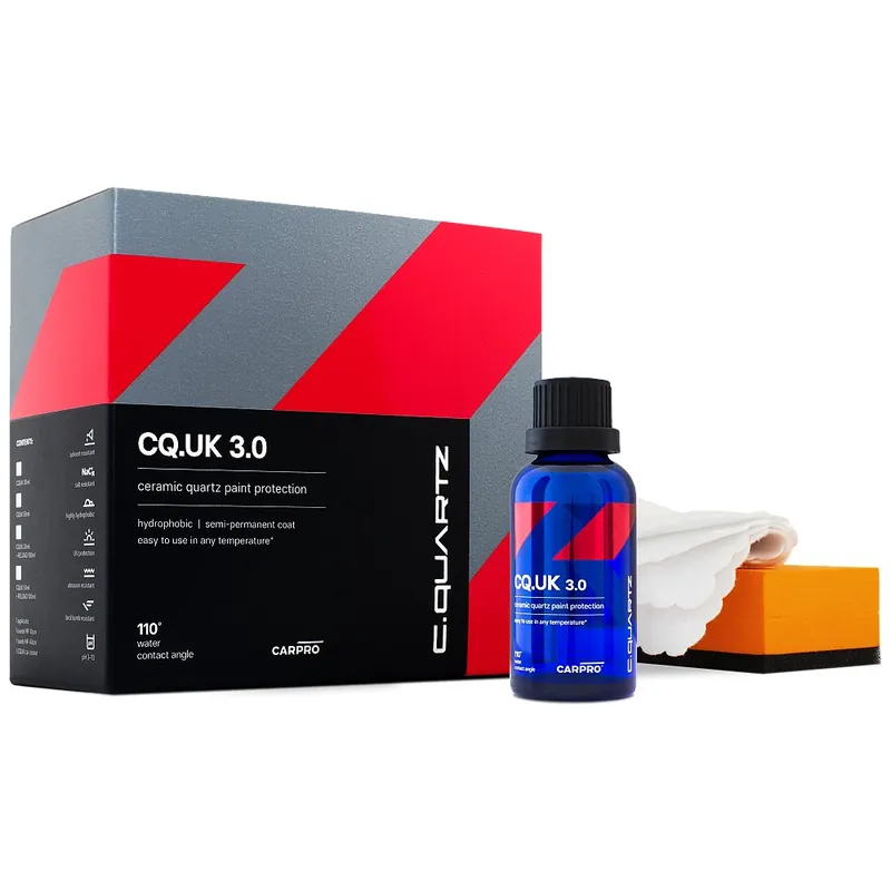 Keramická ochrana laku CarPro CQUARTZ UK 3.0 50 ml | Výhodná cena