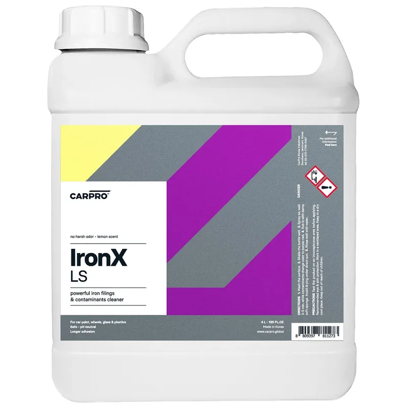 Připraveno k odeslání - Bezzápachový odstraňovač polétavé rzi CarPro IronX LS 4 L