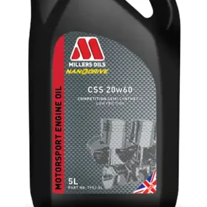 Millers Oils NanoDrive CSS 20w60 polosyntetický motorový olej s nano částicemi 5 L | K objednání