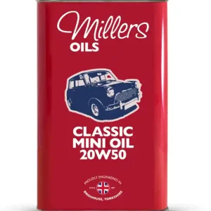 Millers Oils Classic Mini Oil 20w50 minerální motorový a převodový olej pro veterány 1 L - Akce