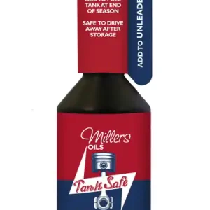 Millers Oils Tank Safe aditivace benzínu při odstávce 250 ml - Koupit online