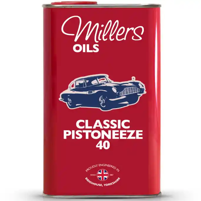 Poslední dny akce | Millers Oils Classic Pistoneeze 40 jednorozsahový olej pro veterány 1 L