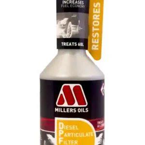 Millers Oils DPF Cleaner & Regenerator aditivace nafty pro zvýšení efektivity čištění DPF filtru 250 ml - Rychlá expedice