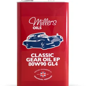 Millers Oils Classic Gear Oil EP 80w90 GL4 minerální převodový olej pro veterány 5 L | Nyní k dispozici