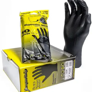 Outlet | Black Mamba Nitrile Gloves TORQUE Grip XL ochranné vyztužené rukavice velikost XL