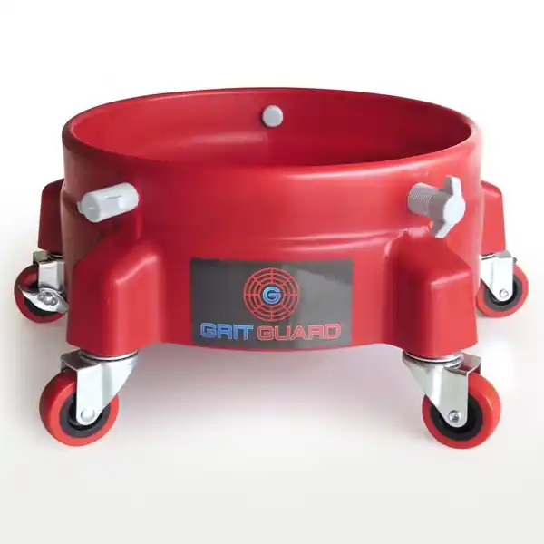 Oblíbený produkt | Grit Guard Original Bucket Dolly Red podložka na kolečkách červená