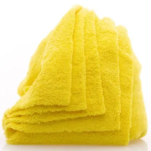 Work Stuff Gentleman Basic Yellow 350 GSM 5xPack 40x40 cm leštící utěrky žluté 5ks - Rychlá expedice