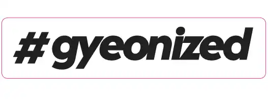 Samolepka Gyeon gyeonized Sticker Black (17.9x100 mm) | Přímo z výroby