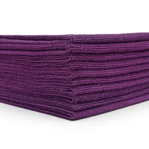 Sada mikrovláknových utěrek The Collection Allround & Coating 245 GSM 40x40 cm 10er pack (Lila) - Velká sleva