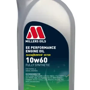 Millers Oils EE PERFORMANCE 10w60 plně syntetický olej s nano částicemi 1 L | Mezi nejprodávanějšími