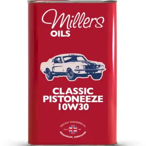 Nově v sortimentu | Millers Oils Classic Pistoneeze 10w30 polosyntetický motorový olej pro youngtimery 1 L