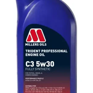 Super nabídka | Millers Oils Trident Professional C3 5w30 plně syntetický motorový olej 1 L