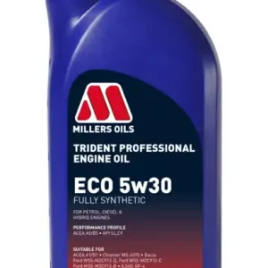 Millers Oils Trident Professional ECO 5w30 plně syntetický motorový olej 1 L - Mezi nejprodávanějšími
