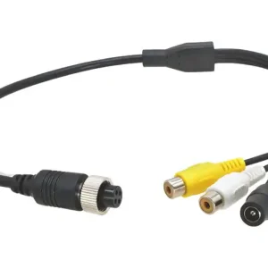 Adaptér kabelu parkovací kamery M12 4PIN samice - RCA | Populární