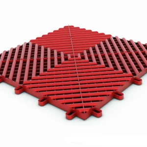 Maxton Floor Red plastová dlaždice modulární podlahy červená - Nejprodávanější