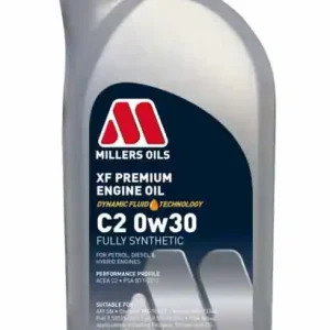 Millers Oils XF PREMIUM C2 0w30 1 L plně syntetický olej - Jen tento týden