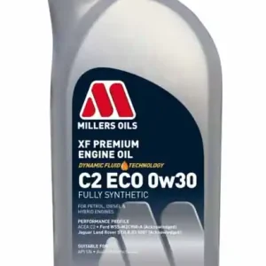 Skladem | Millers Oils XF PREMIUM C2 ECO 0w30 1 L plně syntetický olej