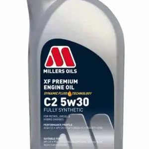 Millers Oils XF PREMIUM C2 5w30 1 L plně syntetický olej | Doprodej zásob