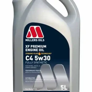Cenový hit | Millers Oils XF PREMIUM C4 5w30 5 L plně syntetický olej