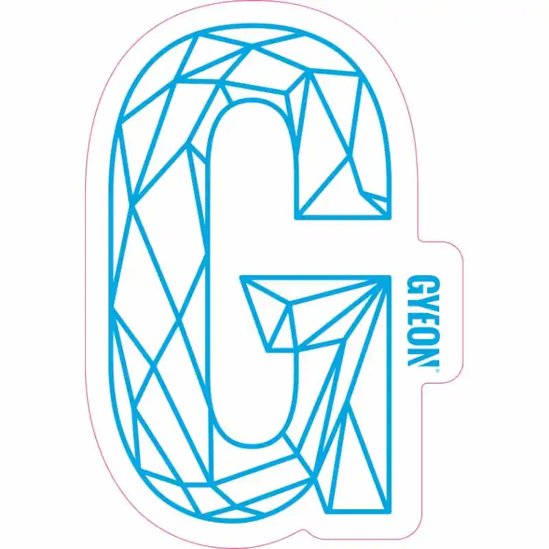 Snadný nákup - Samolepka Gyeon G Sticker Blue (200x131.3 mm)