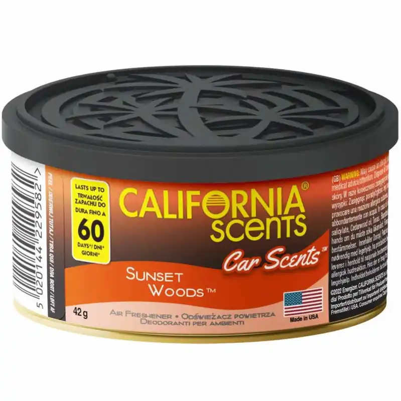 Nejprodávanější - California Car scents Sunset Woods - Dřeviny