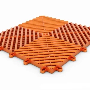 Přímo od výrobce - Plastová dlaždice modulární podlahy oranžová Maxton Floor Orange V2