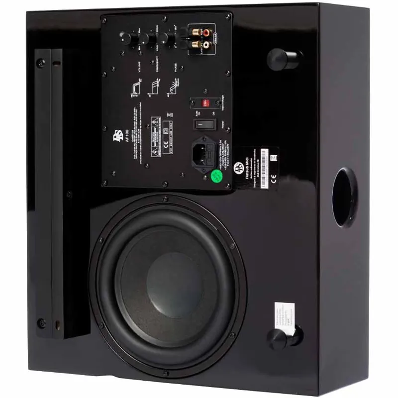 Výhodná nabídka - Domácí aktivní subwoofer DLS Flatsub Midi Satin Black