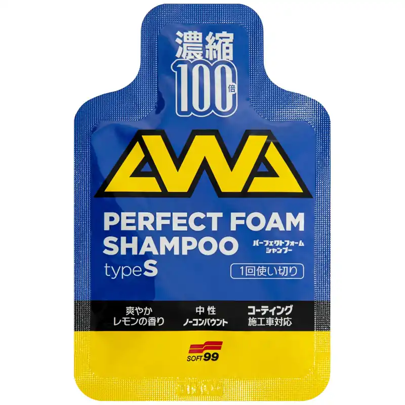 Autošampon Soft99 Perfect Foam Shampoo Type S - Nově k dispozici