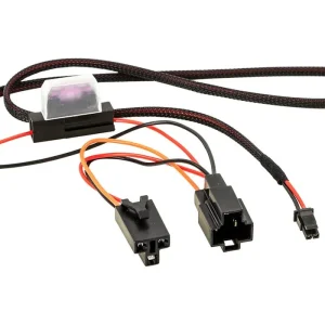 Akce - Kabelový svazek pro zisk +12 V a kostry z napájení autozapalovače Peugeot / Fiat / Ford / Mazda