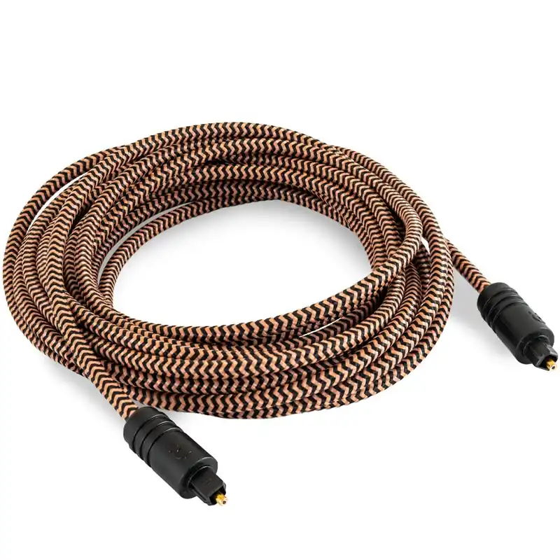 Optický kabel Toslink v opletu Proson Arctic Series Optical Cable (5 m) - Akční sleva