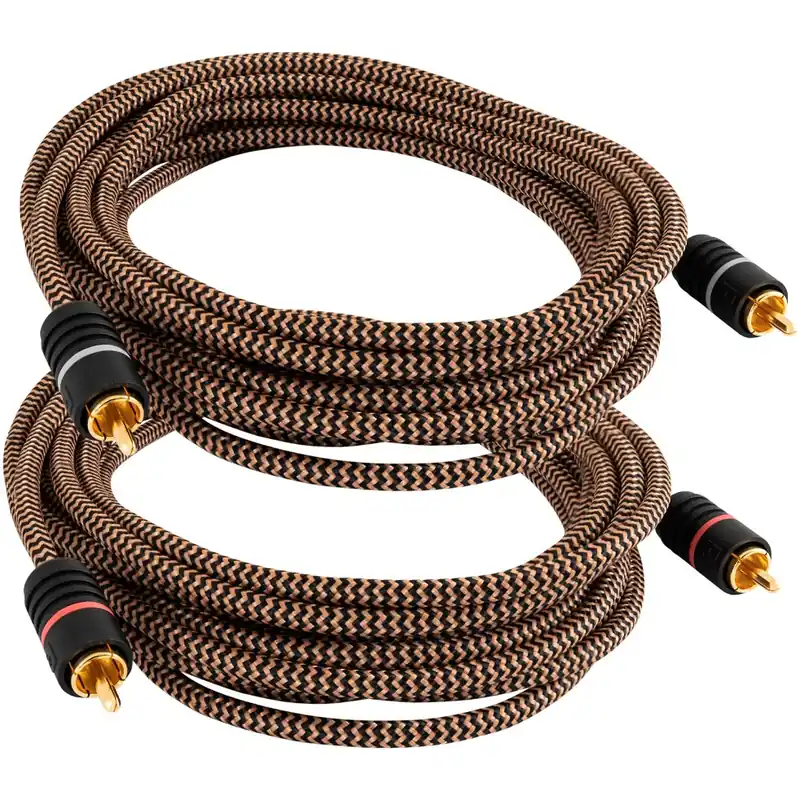 Signálové kabely v opletu Proson Arctic Series RCA Cable (5 m) - Doprodej zásob
