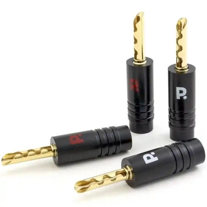 Sleva navíc - Banánkové konektory Proson Arctic Series Banana Plug Plastic Housing (4-pack)