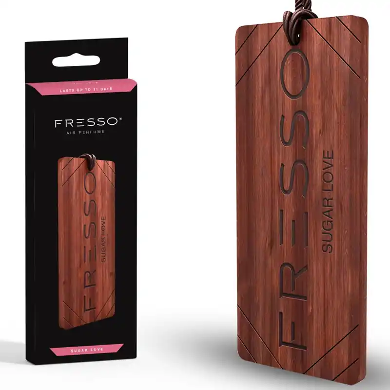 Závěsná vůně ve dřevě FRESSO Sugar Love Hanger | Skladem