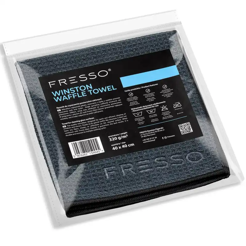 Jen pár kusů - Utěrka na okna FRESSO Winston Waffle Towel (320 GSM)