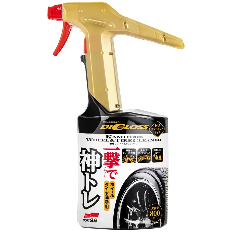 Ušetřete - Čistič kol a pneu Soft99 Digloss Kamitore Wheel and Tire Cleaner (800 ml)