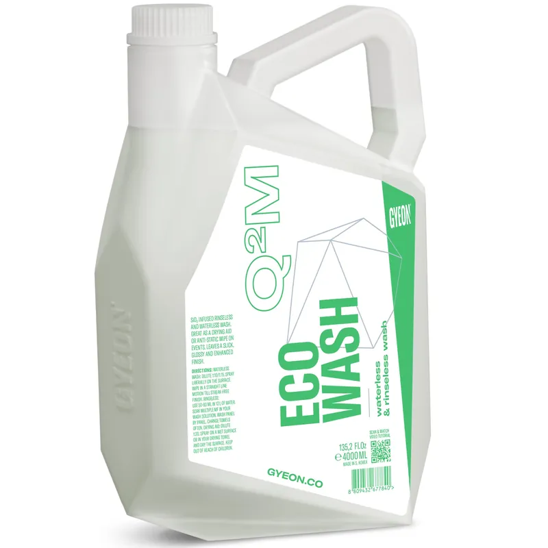 Velká sleva - Přípravek pro myt bez vody Gyeon Q2M ECOWash (4 L)